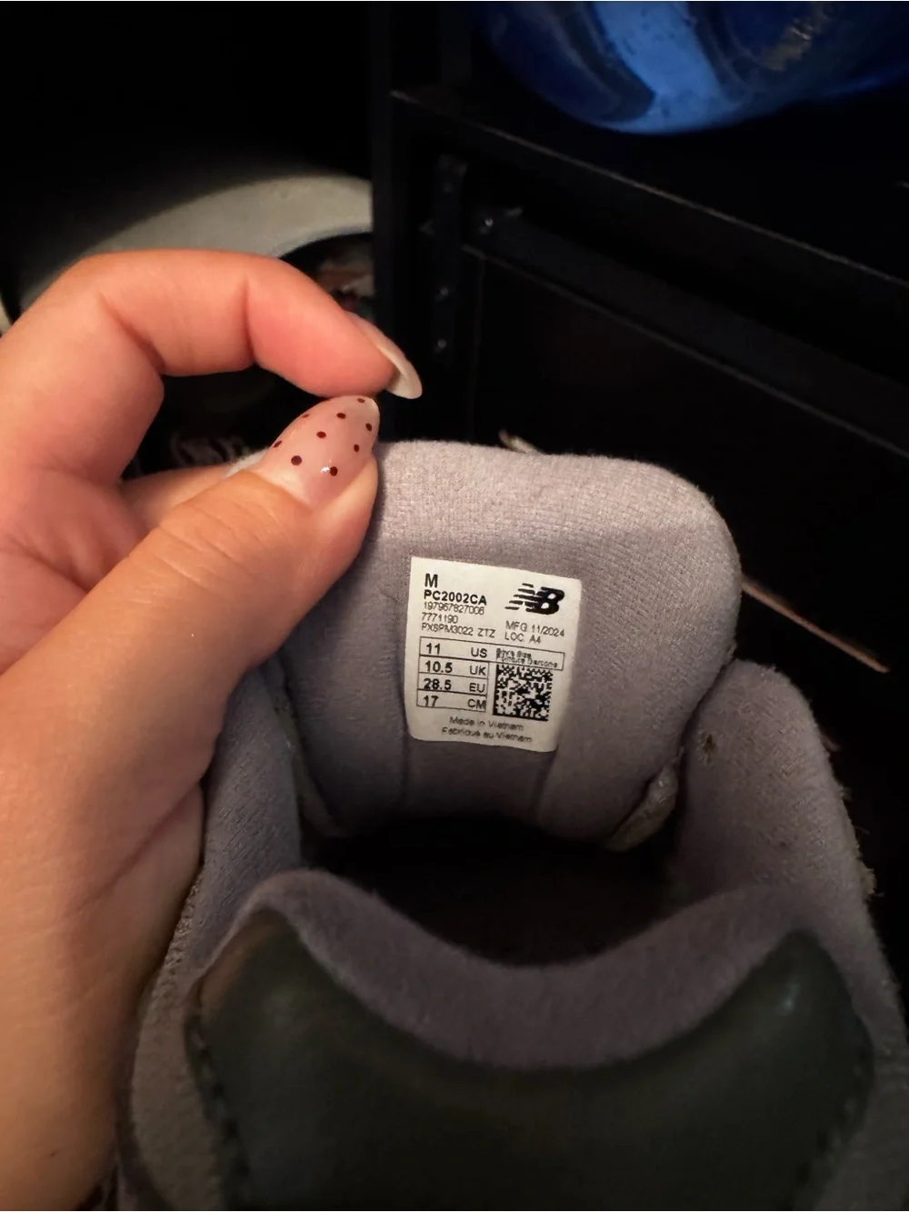 New Balance Toddler Boy Sneakers in Taupe and Light Gray